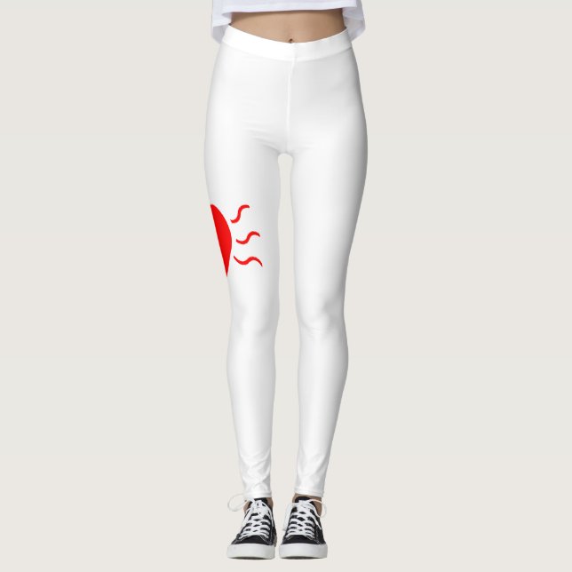 Herz Leggings (Vorderseite)