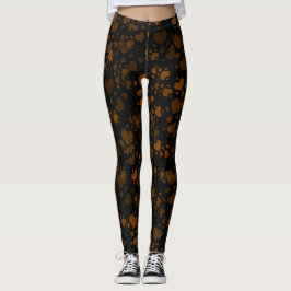 Herz Leggings moderne trendige Muster elegant
