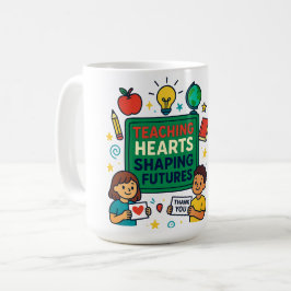 Herz lehren, Zukunft gestalten Kaffeetasse