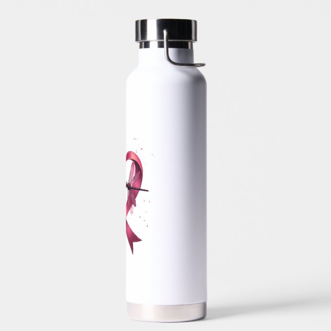Herz Libellen Männer Frauen Kind Trinkflasche (Links)