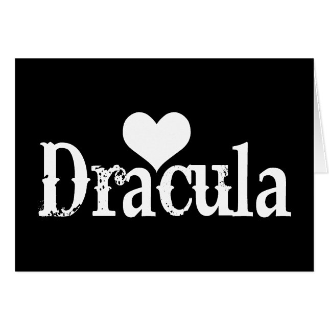 Herz (Liebe) Dracula (Vorderseite (Horizontal))