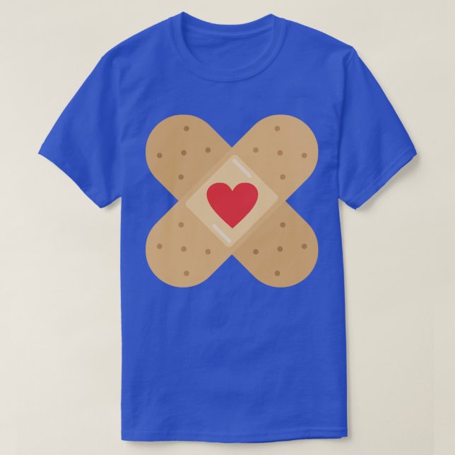 Herz-Liebe-Plakatherzen liebende Krankenschwester  T-Shirt (Design vorne)