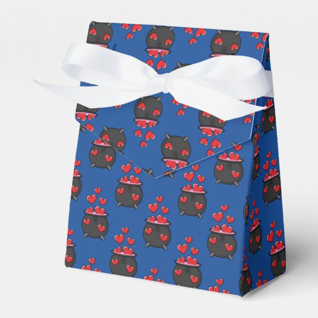 Herz-Liebe-Pop Geschenkschachtel (Vorderseite)
