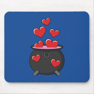 Herz-Liebe-Pop Mousepad