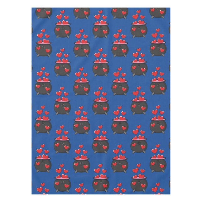 Herz-Liebe-Pop Tischdecke (Vorderseite)