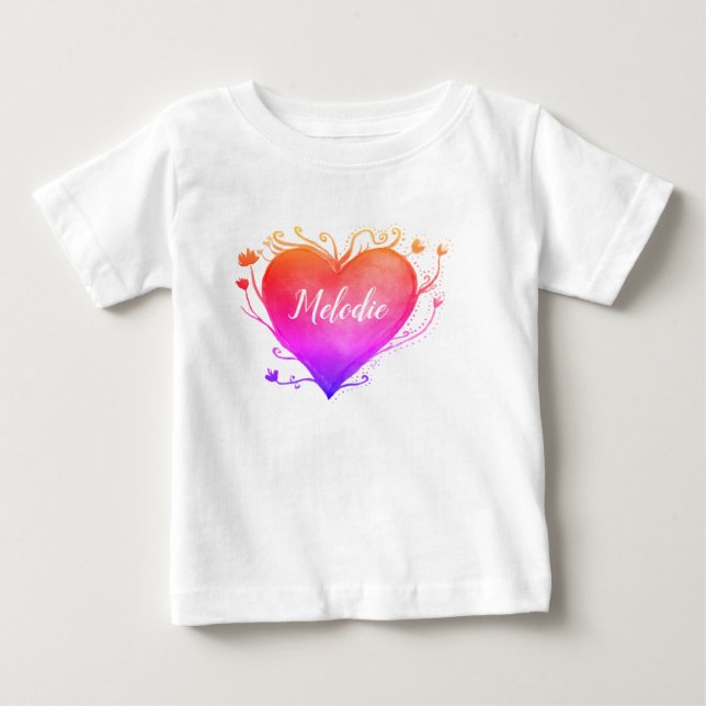 Herz-Liebe-T - Shirt (Vorderseite)