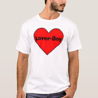 Herz, Liebhaber-Junge T-Shirt