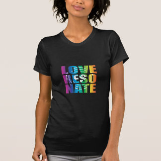 Herz-Logoregenbogen T-Shirt
