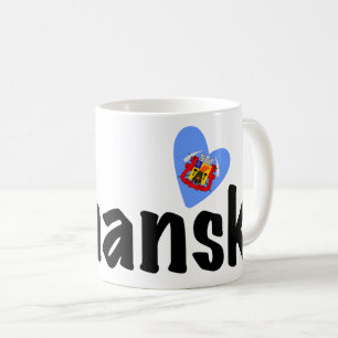 Herz Luhansk, Л г а у с ь н, Ukraine, I Liebe Luha Kaffeetasse
