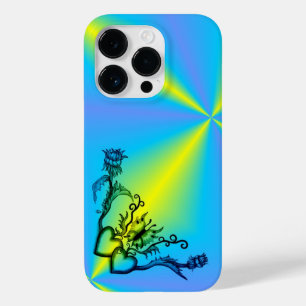 Herz mit Blume und Schmetterling Case-Mate iPhone 14 Pro Hülle