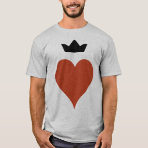 Herz mit Krone T-Shirt