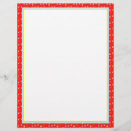 Herz mit Rot Briefbogen