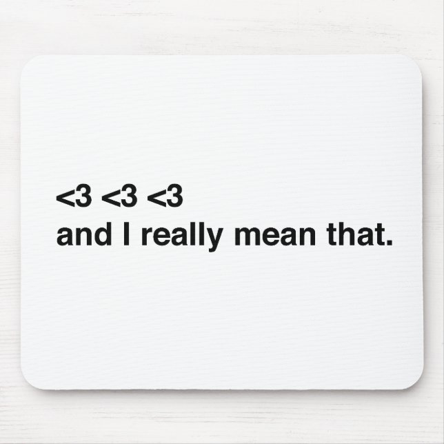 Herz Mousepad (Vorne)