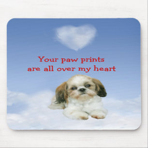 Herz Mousepad Shih Tzu