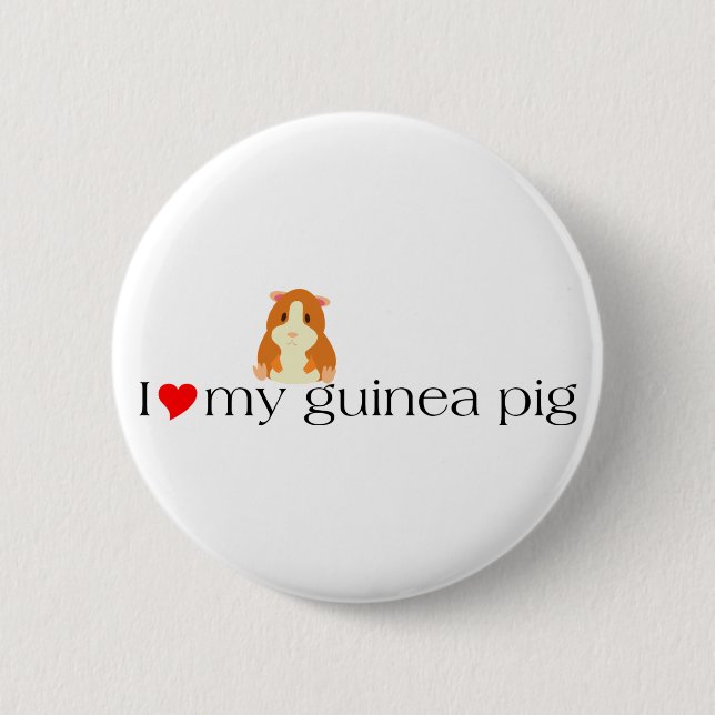 Herz-Muffin-Knopf Button (Vorderseite)