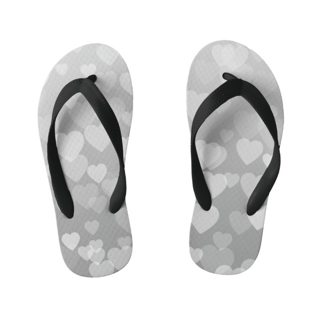 Herz-Muster 17 Kinderbadesandalen (Fußbett)