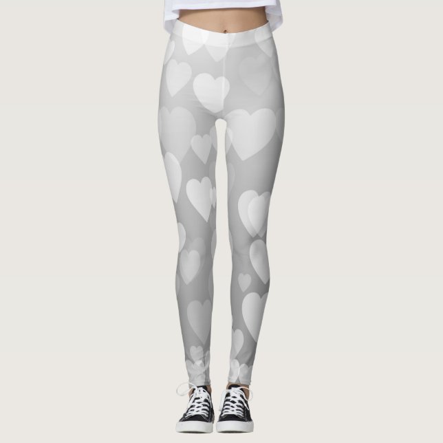 Herz-Muster 17 Leggings (Vorderseite)