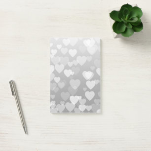 Herz-Muster 17 Post-it Klebezettel