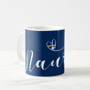 Herz Nauru Flag, I Liebe Nauru, Republik Nauru Kaffeetasse