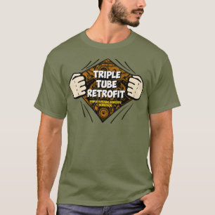 Herz Operation Erholung Geschenk für dreifache Um T-Shirt