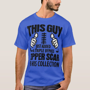 Herz Operation Erholung Geschenk für dreifache Um T-Shirt