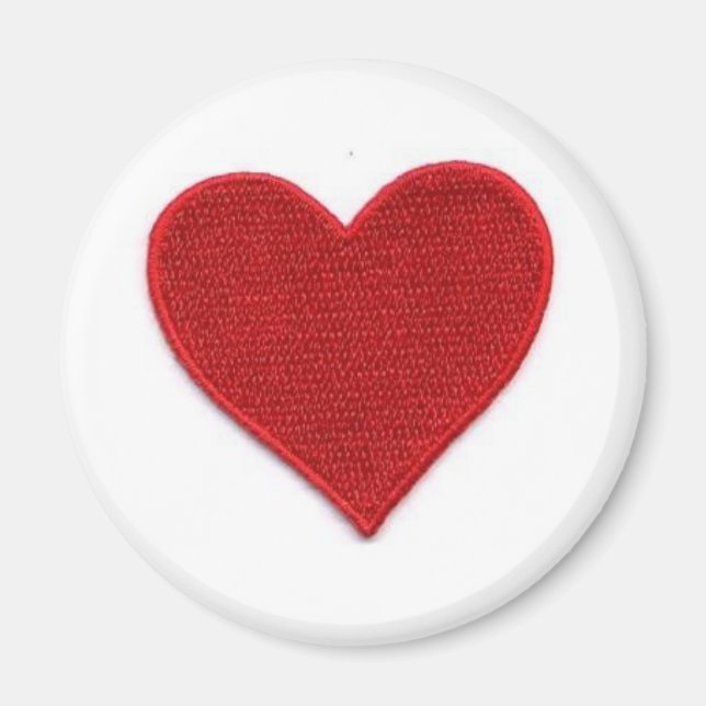 HERZ (PATCH SIEHT AUS) MAGNET (Vorne)