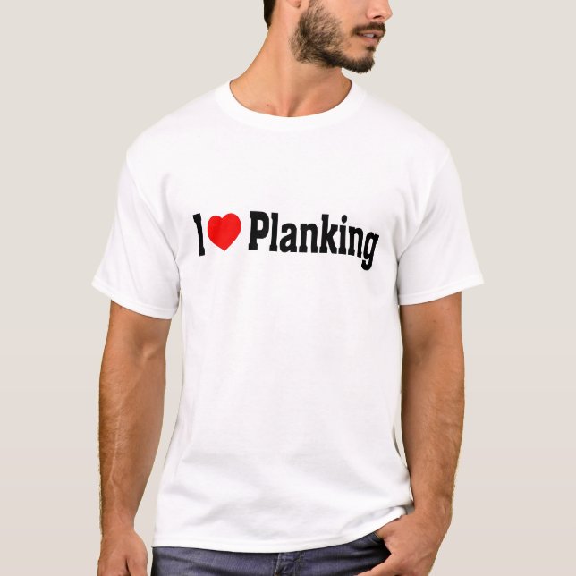 (Herz) Planking I T-Shirt (Vorderseite)