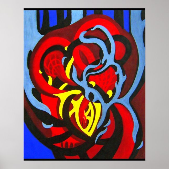 Herz Poster (Vorne)