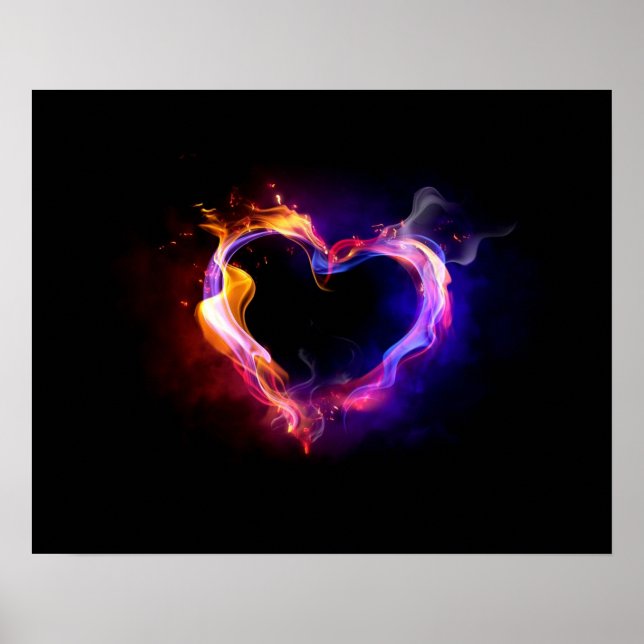 Herz Poster (Vorne)