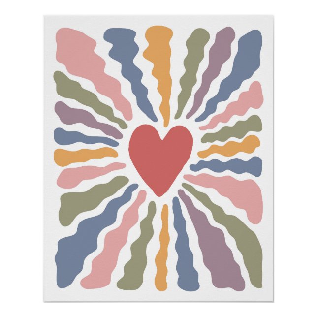 Herz Poster (Vorderseite)