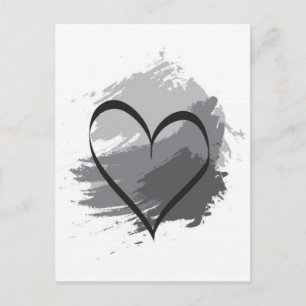 Herz Postkarte