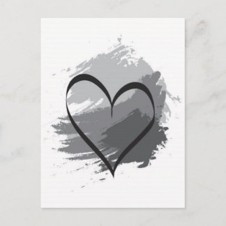 Herz Postkarte