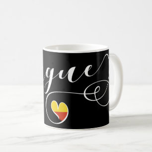 Herz Prag Tasse, Tschechische Republik Kaffeetasse