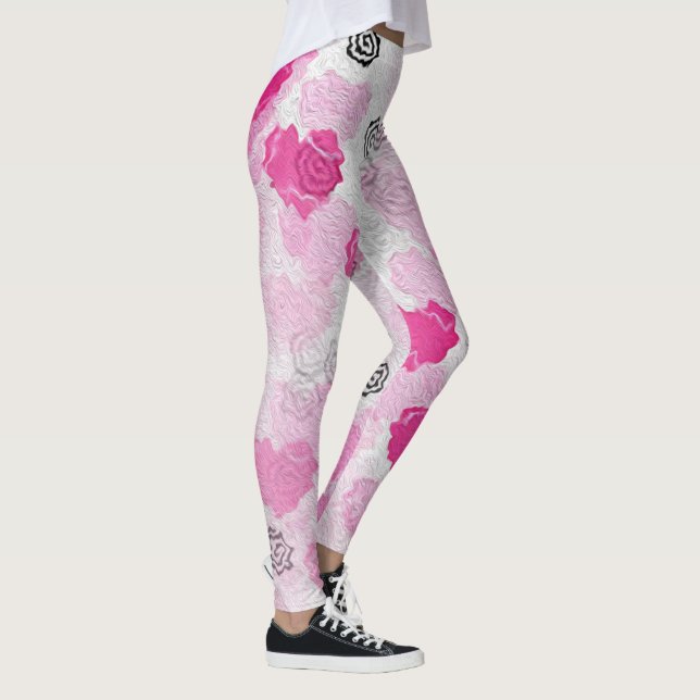Herz Print Leggings (Rechts)