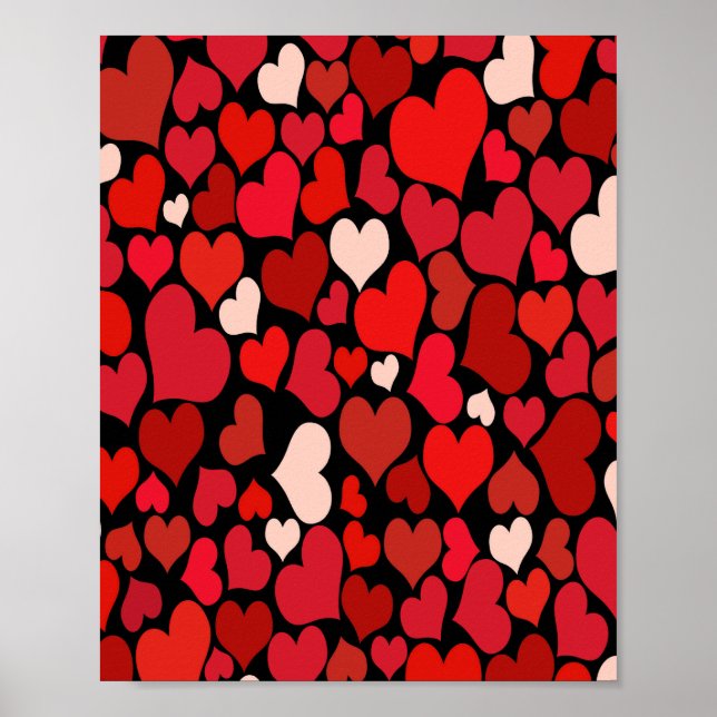 Herz Print Poster (Vorne)