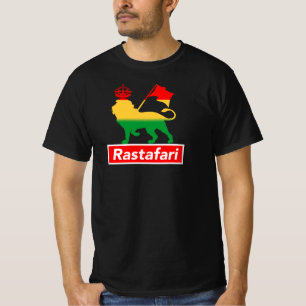 Herz Rastafari Frieden Rasta des Löwe-einer der T-Shirt