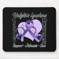 Herz Ribbon - Hodgkins Lymphom Bewusstsein