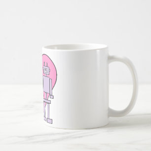 Herz-Roboter Kaffeetasse
