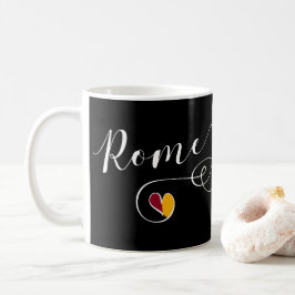 Herz Rom Tasse, Italien, Italien Kaffeetasse