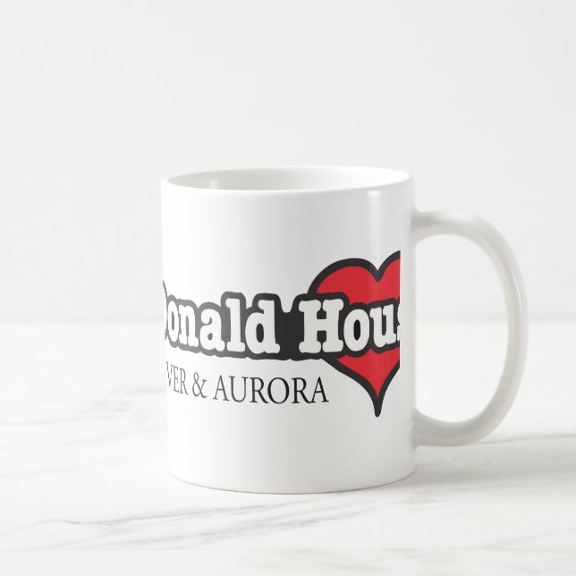 Herz Ronald McDonald Kaffeetasse (Rechts)