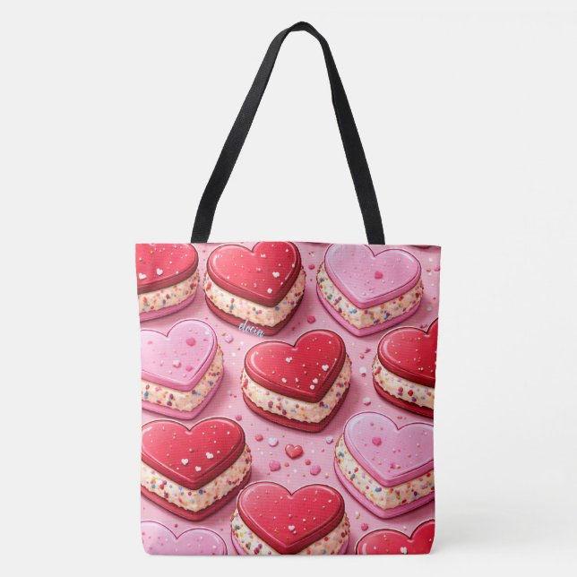Herz-Sandwich Tasche (Vorderseite)