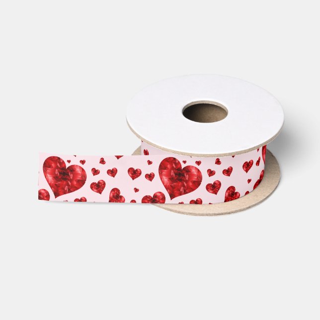 Herz Satinband (Spule)