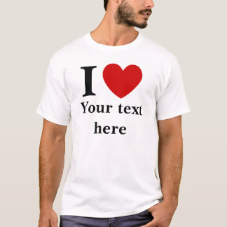 Herz-Shirt I der Männer (personifizieren Sie mit T-Shirt