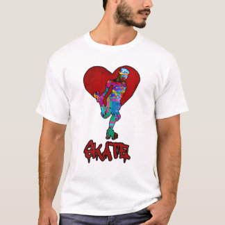 Herz-Skate-T - Shirt