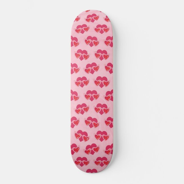 Herz Skateboard (Vorderseite)