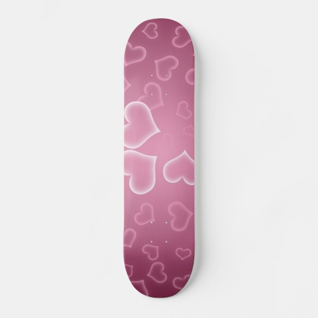 Herz-Skateboard Skateboard (Vorderseite)
