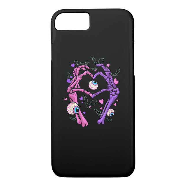Herz Skeleton Hands - Halloween Pastel Goth Eyeba Case-Mate iPhone Hülle (Rückseite)