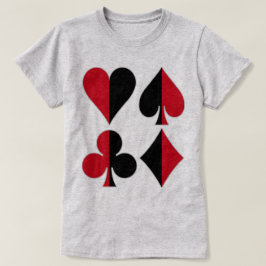 Herz-Spaten-Diamant-Verein T-Shirt