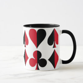 Herz-Spaten-Diamant-Verein Tasse