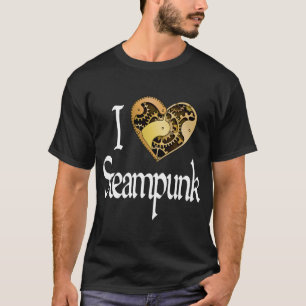 Herz Steampunk - Dunkelheit T-Shirt